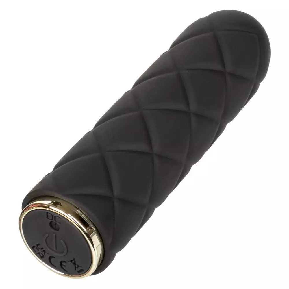 Raven Quilted Seducer Silicone Rechargeable Bullet Vibe